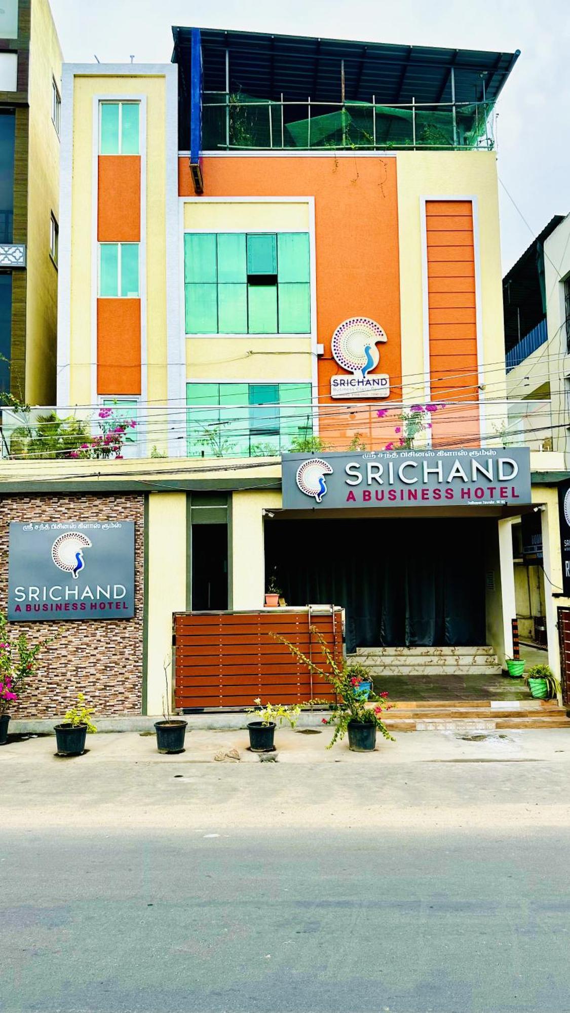 Srichand Business Class Rooms Thiruvallur Exterior foto