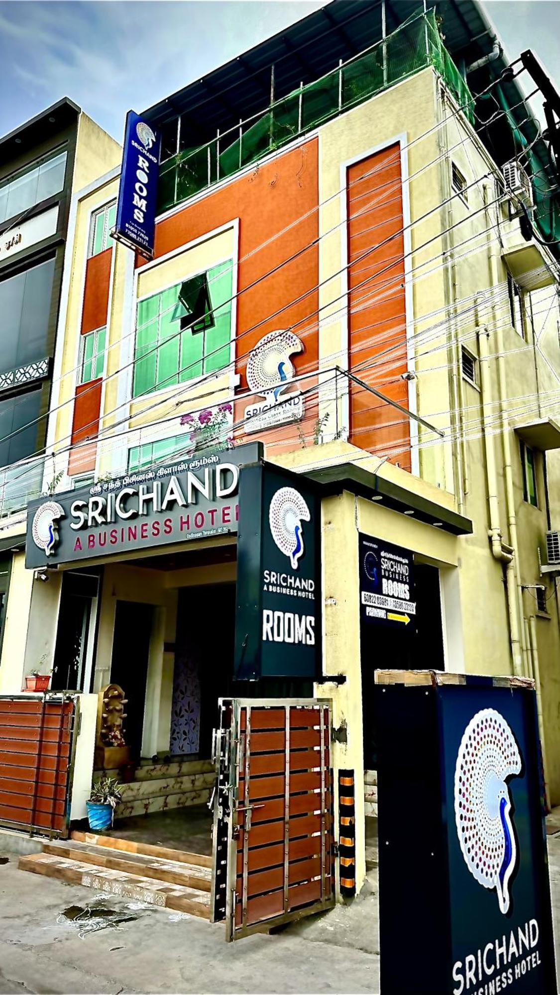 Srichand Business Class Rooms Thiruvallur Exterior foto